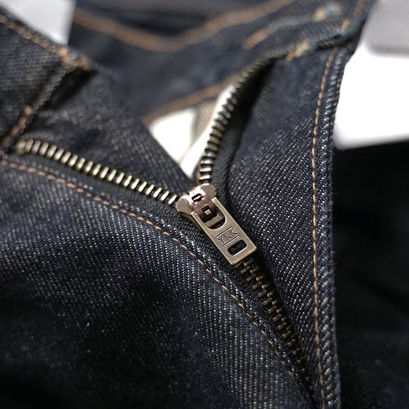 Retro Casual Primary Color Jeans