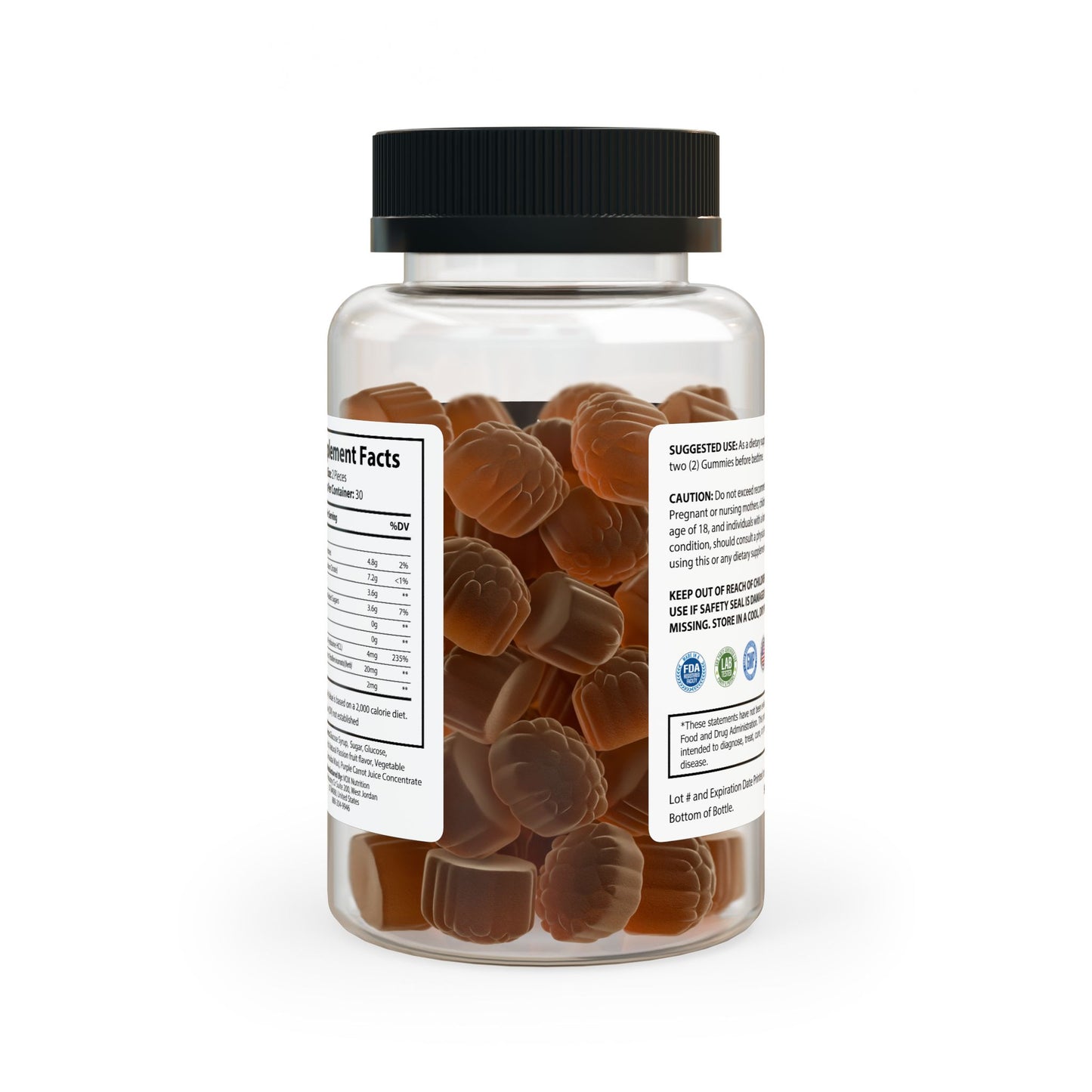 Starz Sleep Well Gummies for Men (60 Gummies)