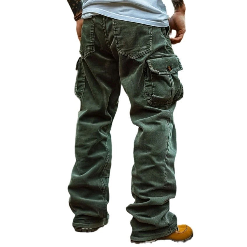 Loose Cargo Pocket Men's Jeans