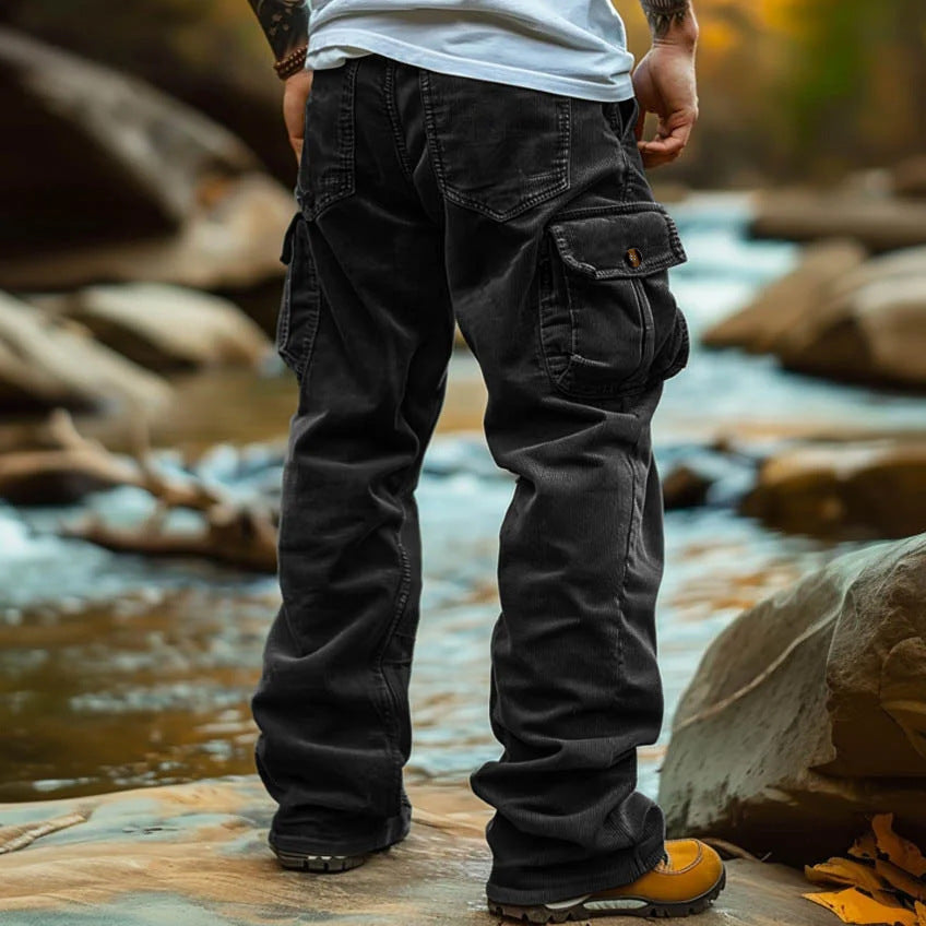 Loose Cargo Pocket Men's Jeans