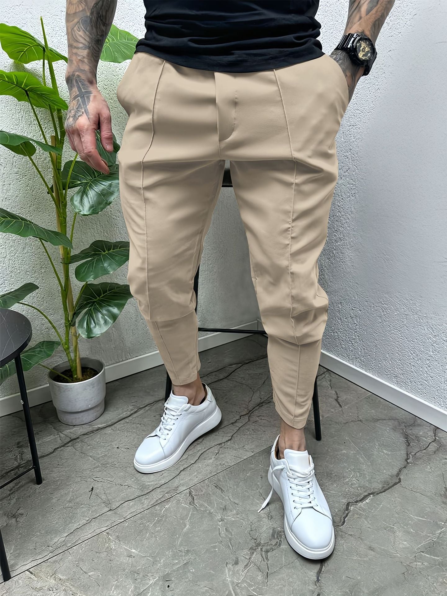 Slim Fit Tapered Trendy Men Joggers