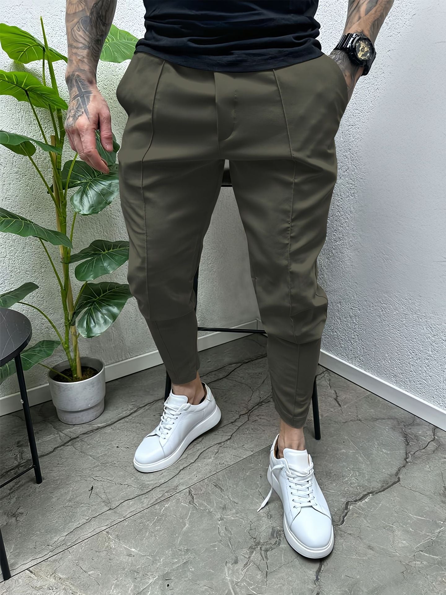 Slim Fit Tapered Trendy Men Joggers