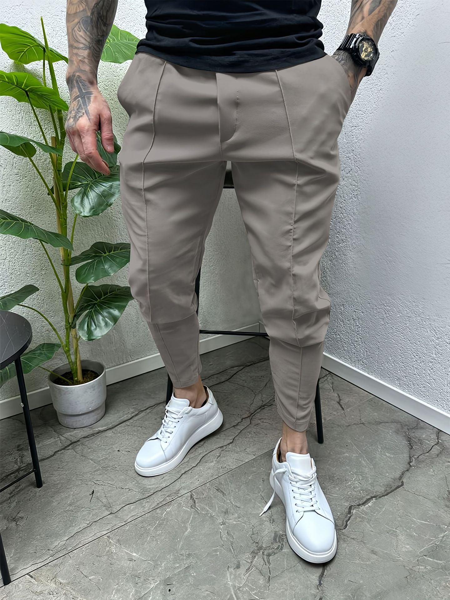 Slim Fit Tapered Trendy Men Joggers