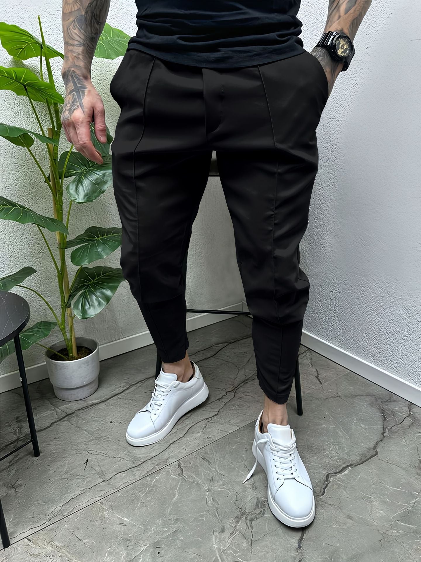 Slim Fit Tapered Trendy Men Joggers