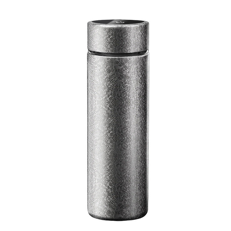 Pure Titanium Tea Water Separation Antibacterial Intelligent High-grade Gift Cup