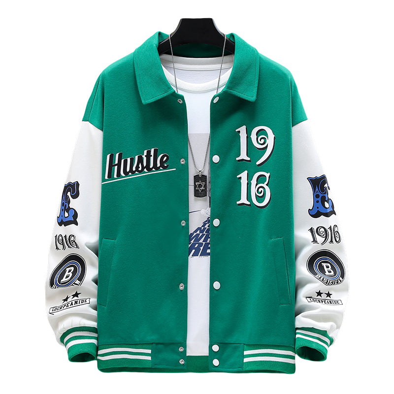 Conjunto de chaqueta y pantalón de béisbol para hombre