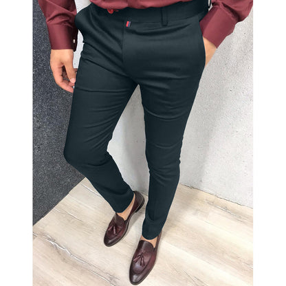 Men's Fake Pocket Casual Pants