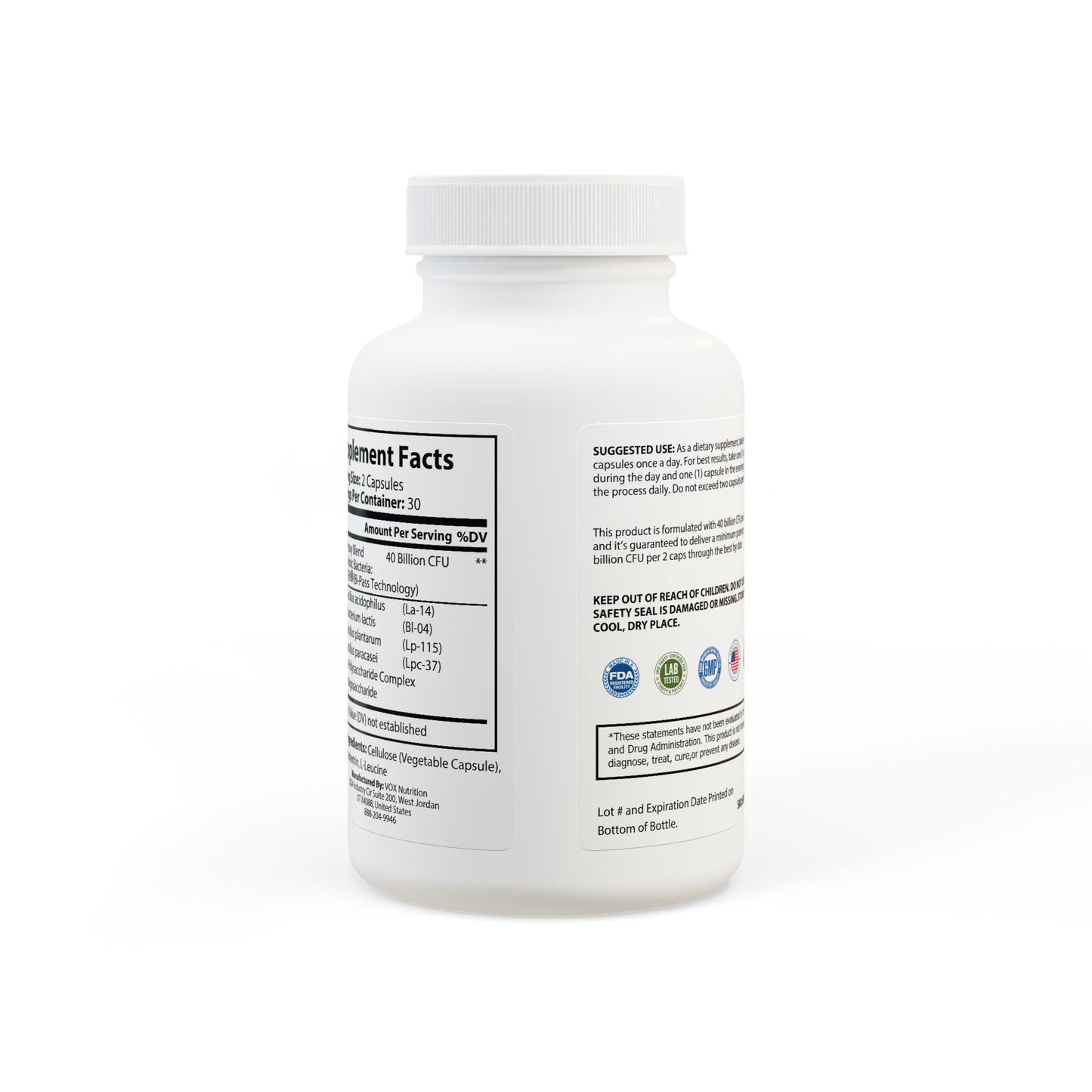 Starz Men Probiotics Supplement (60 Capsules)