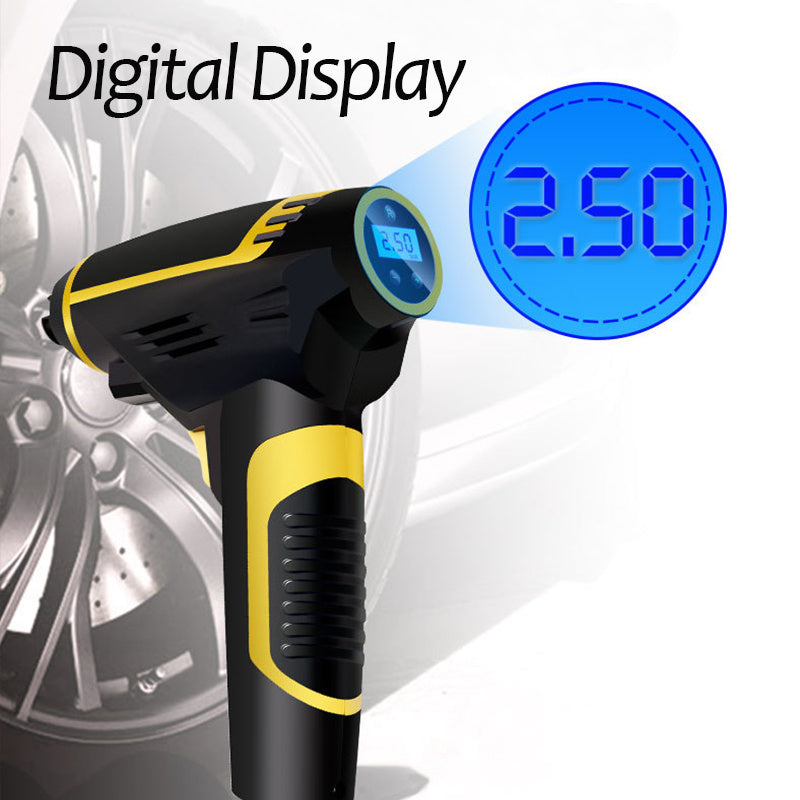 Portable Automatic Handheld Digital LED Smart Car Air Compressor Pump