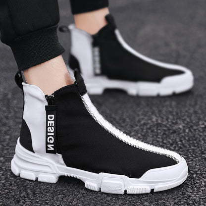 Zapatillas de deporte de ocio, informales, de moda, de caña alta, para exteriores, para gimnasio