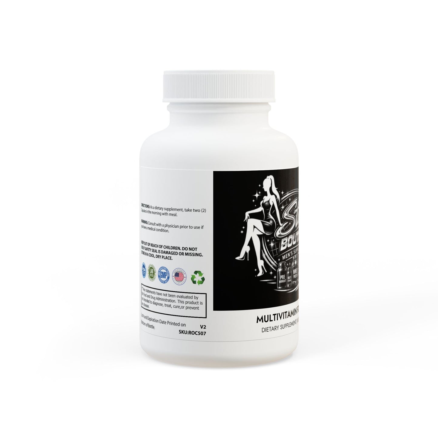 Starz Men's Multivitamin for Men Supplement (60 Capsules)