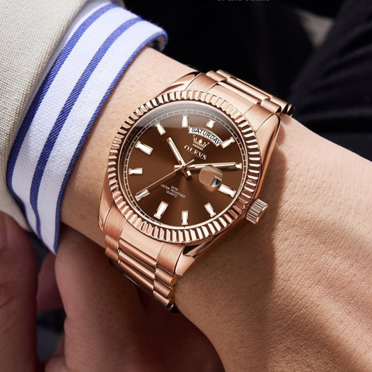 Luminous Waterproof Business Wrist Watch