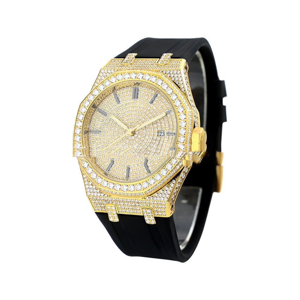Moissanite Automatic Men's European And American Watch