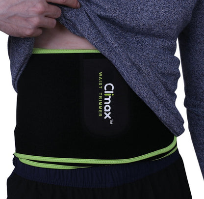 Bodybuilding sports sweat support belt