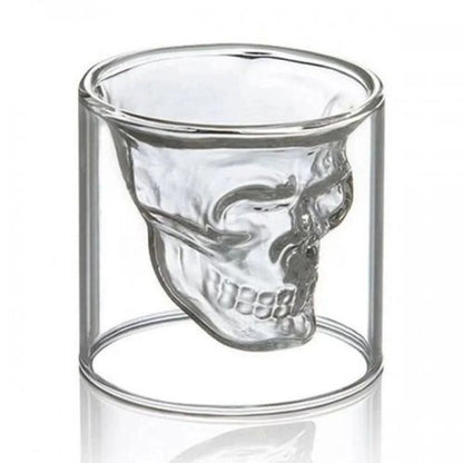 Vaso de chupito de calavera Midevil de 75 ml