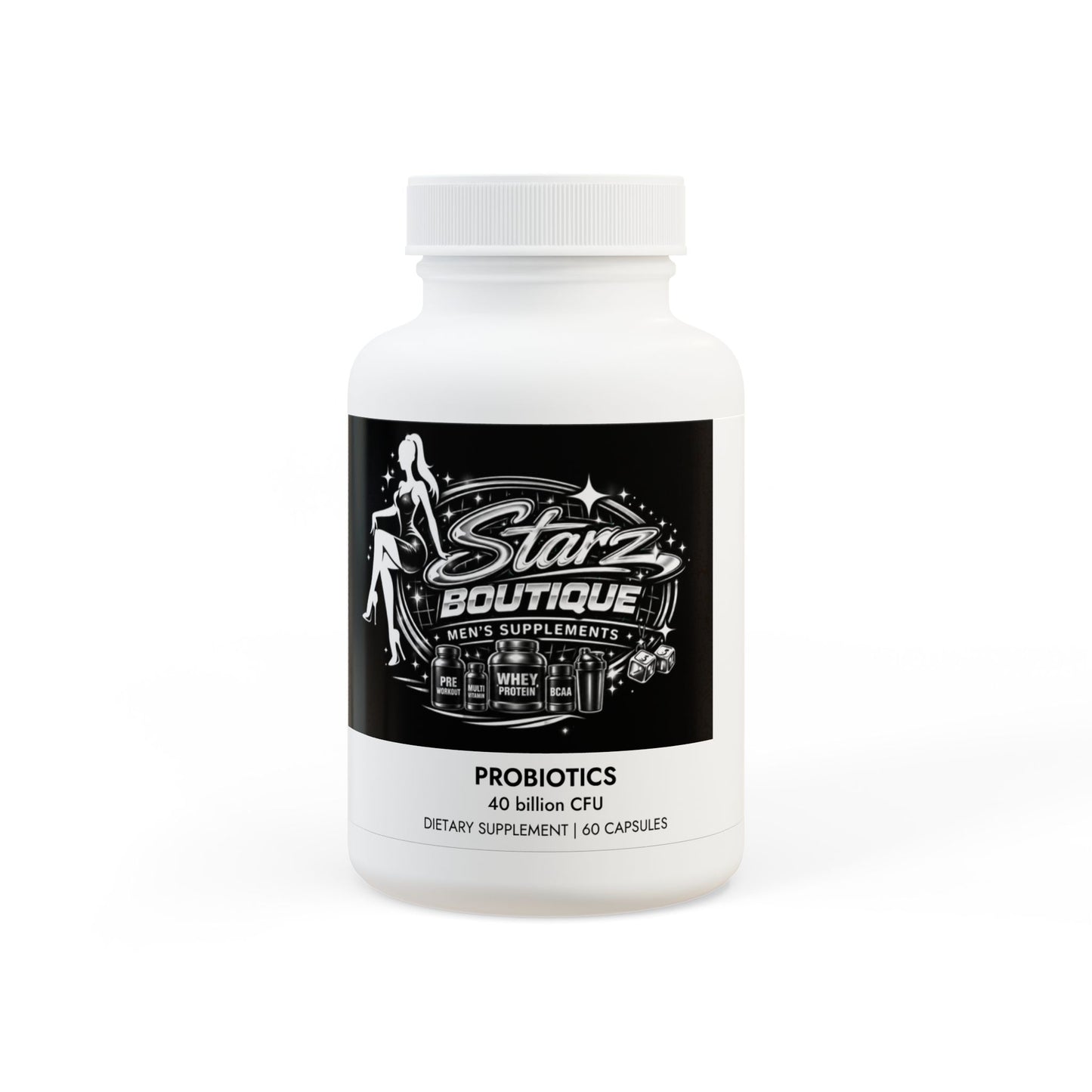 Starz Men Probiotics Supplement (60 Capsules)