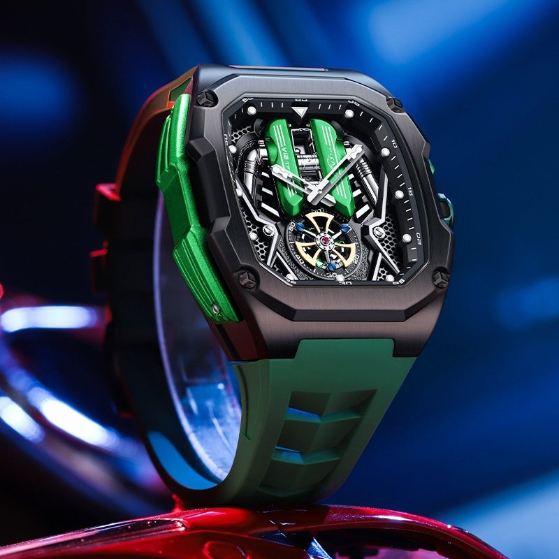 Three-Dimensional Hollow Waterproof Luminous Quartz Watch