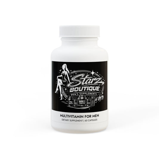 Starz Men's Multivitamin for Men Supplement (60 Capsules)