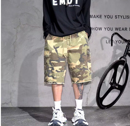 High Street Camouflage American Style Shorts