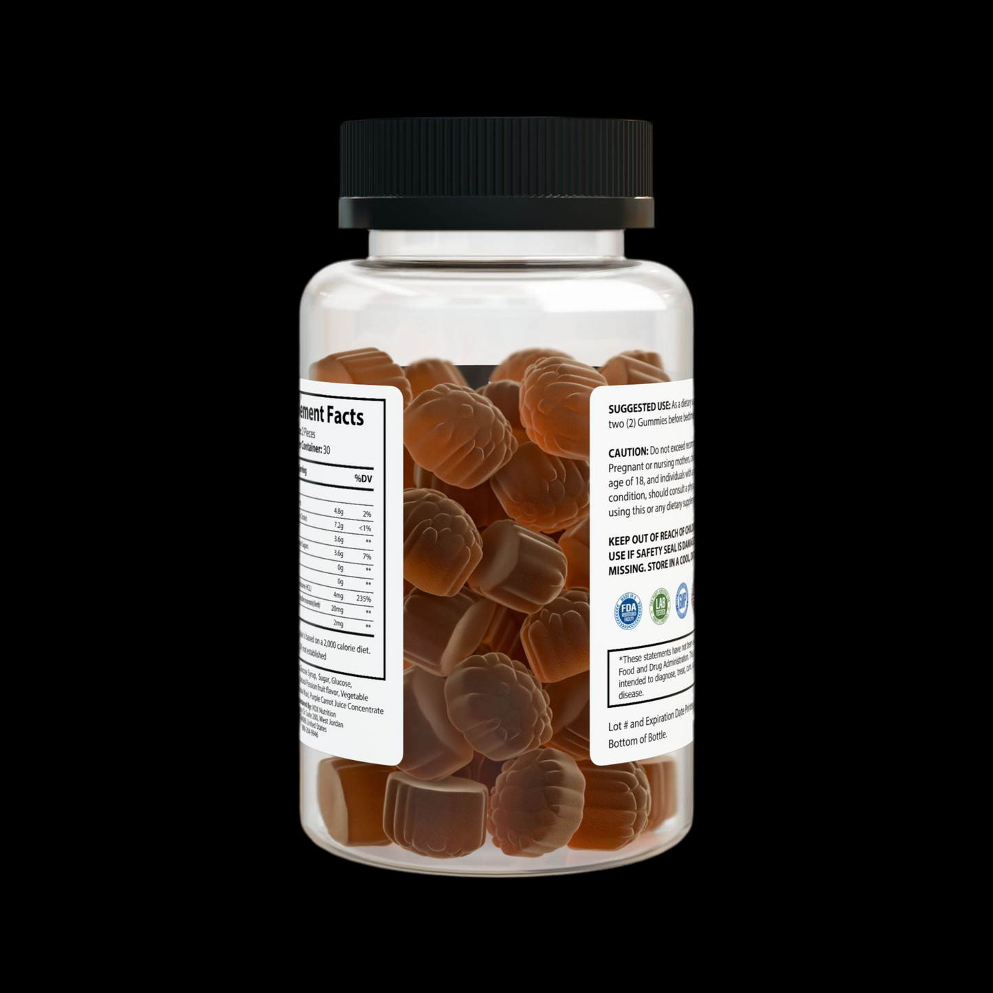 Starz Sleep Well Gummies for Men  (60 Gummies)