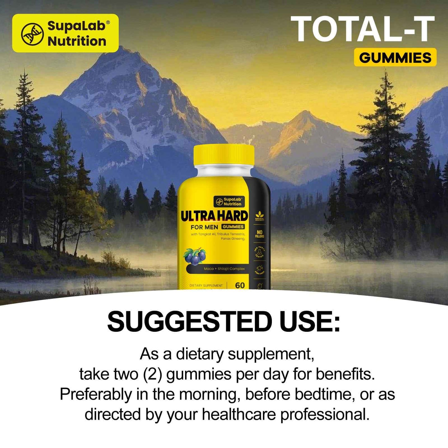 ULTRA HARD Gummies - Male Supplement with Tongkat Ali