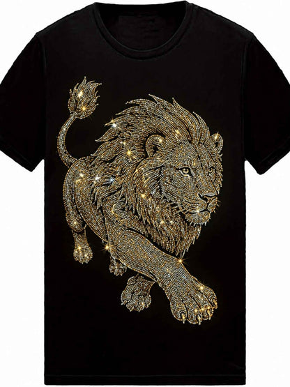 Unique 2D Animal Printed Men's Novelty T-shirts