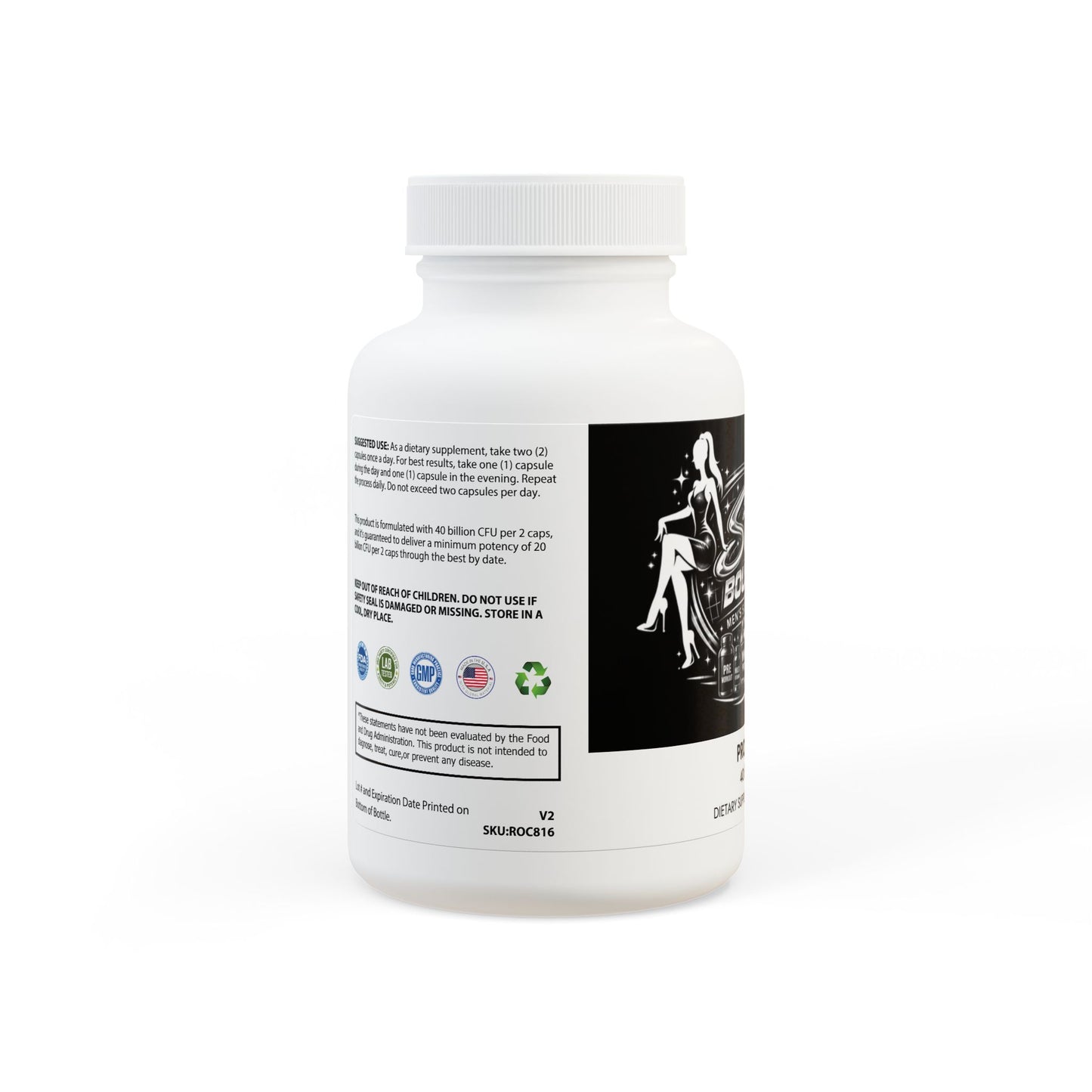 Starz Men Probiotics Supplement (60 Capsules)