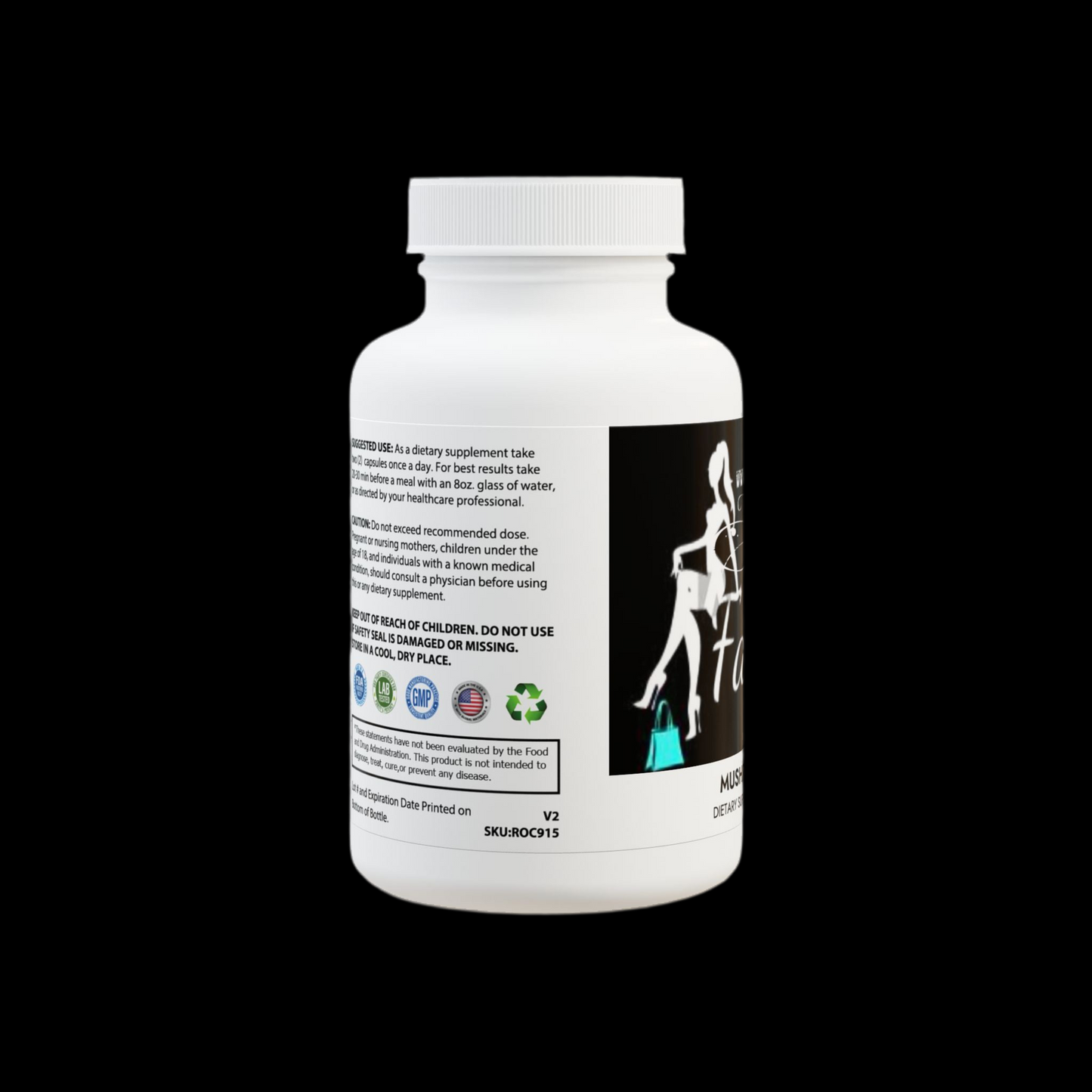 Starz Mushroom Blend Supplement (60 Capsules)