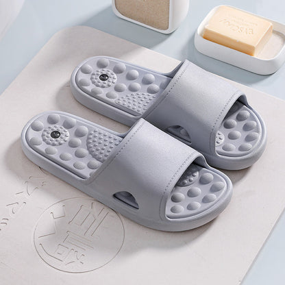 Zapatillas de baño con suela gruesa y antideslizantes para masajes para hombres