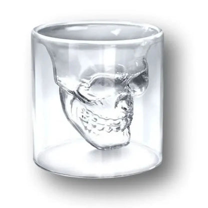 Vaso de chupito de calavera Midevil de 75 ml