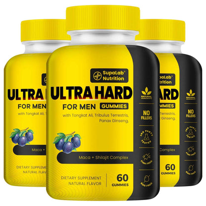 ULTRA HARD Gummies - Male Supplement with Tongkat Ali