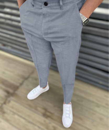 Thin Striped Slim Casual Men's Pants