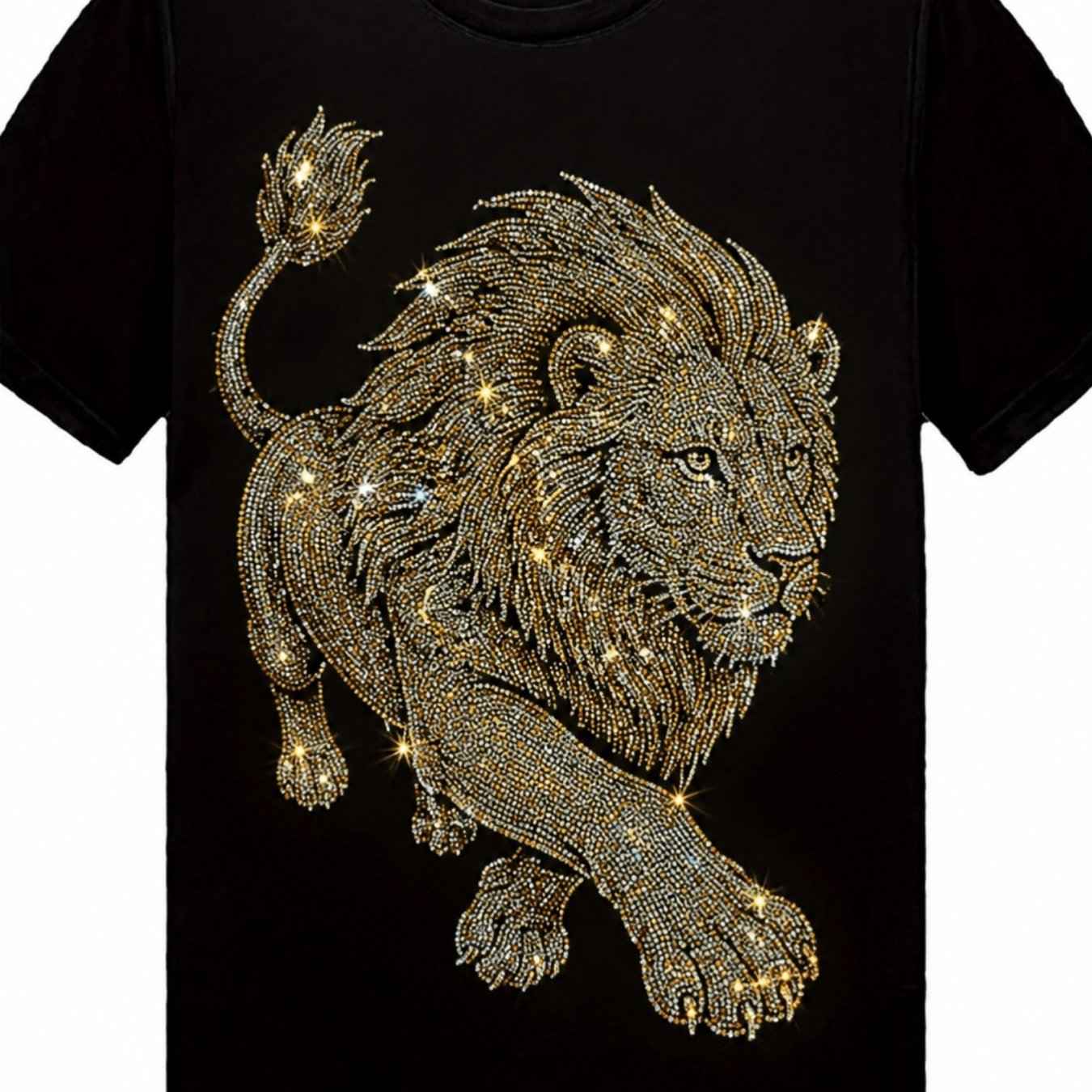 Unique 2D Animal Printed Men's Novelty T-shirts