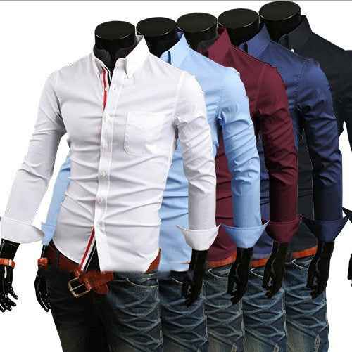 Men's Casual Long-Sleeved Shirts