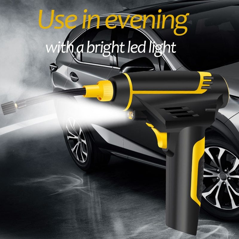 Portable Automatic Handheld Digital LED Smart Car Air Compressor Pump