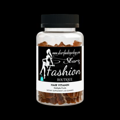 Starz Hair Vitamin Gummies for Men (60 Gummies)