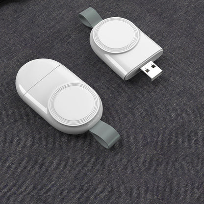 Cargador inalámbrico portátil para Apple Watch con base de carga USB