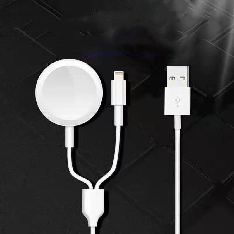 Cargador inalámbrico portátil para Apple Watch con base de carga USB