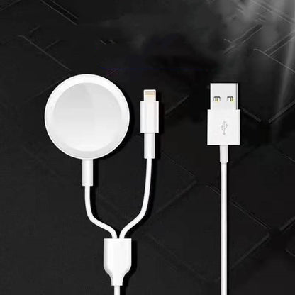 Cargador inalámbrico portátil para Apple Watch con base de carga USB