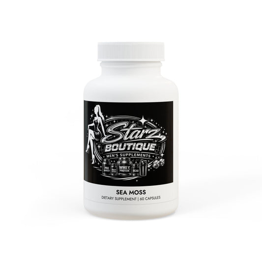 Starz Men's Sea Moss Supplement (60 Capsules)
