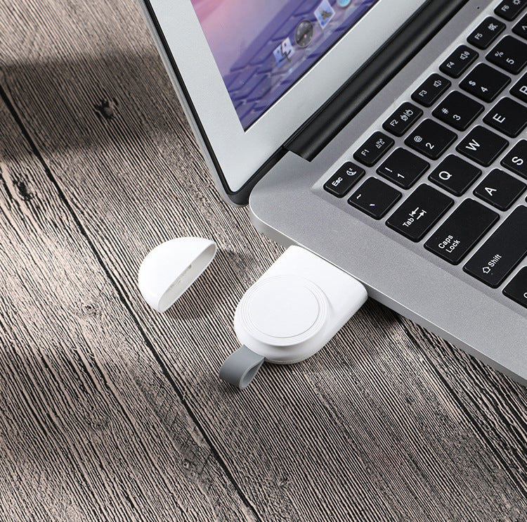 Cargador inalámbrico portátil para Apple Watch con base de carga USB