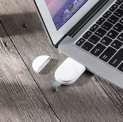 Cargador inalámbrico portátil para Apple Watch con base de carga USB
