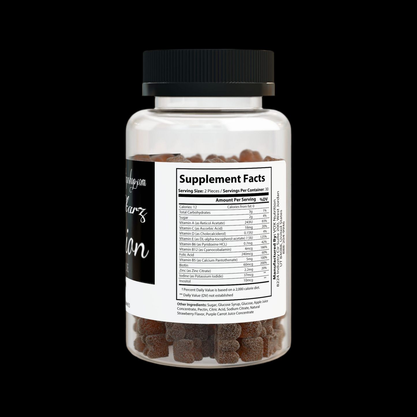 Starz Multivitamin Gummies for Men (60 Gummies)