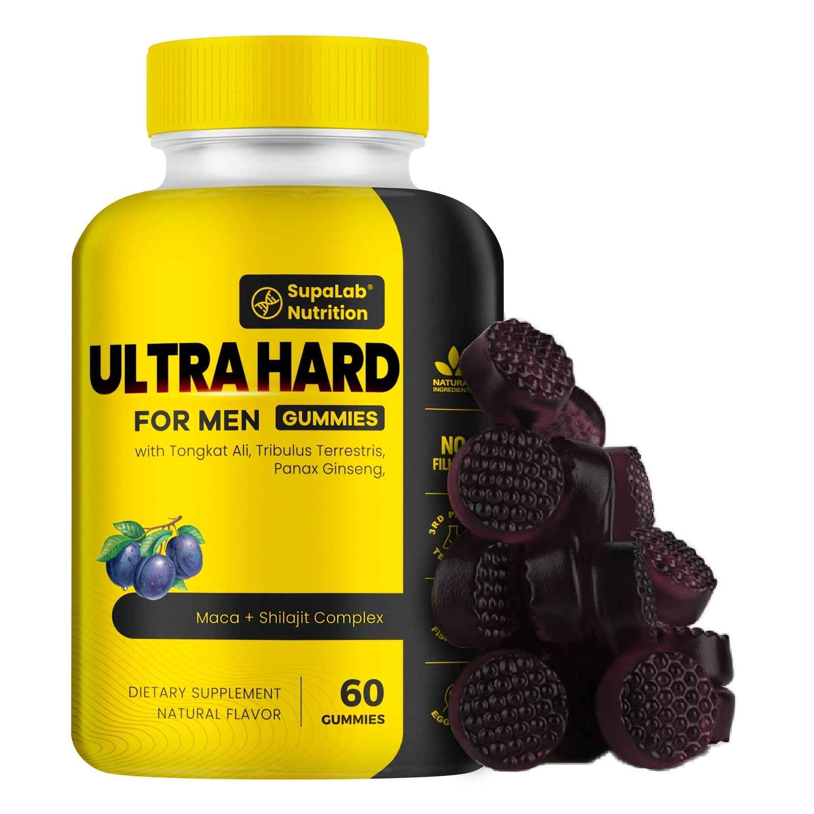 ULTRA HARD Gummies - Male Supplement with Tongkat Ali
