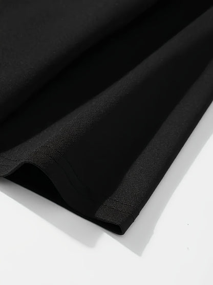 Men's Casual Short Sleeved Round Neck T-shirt