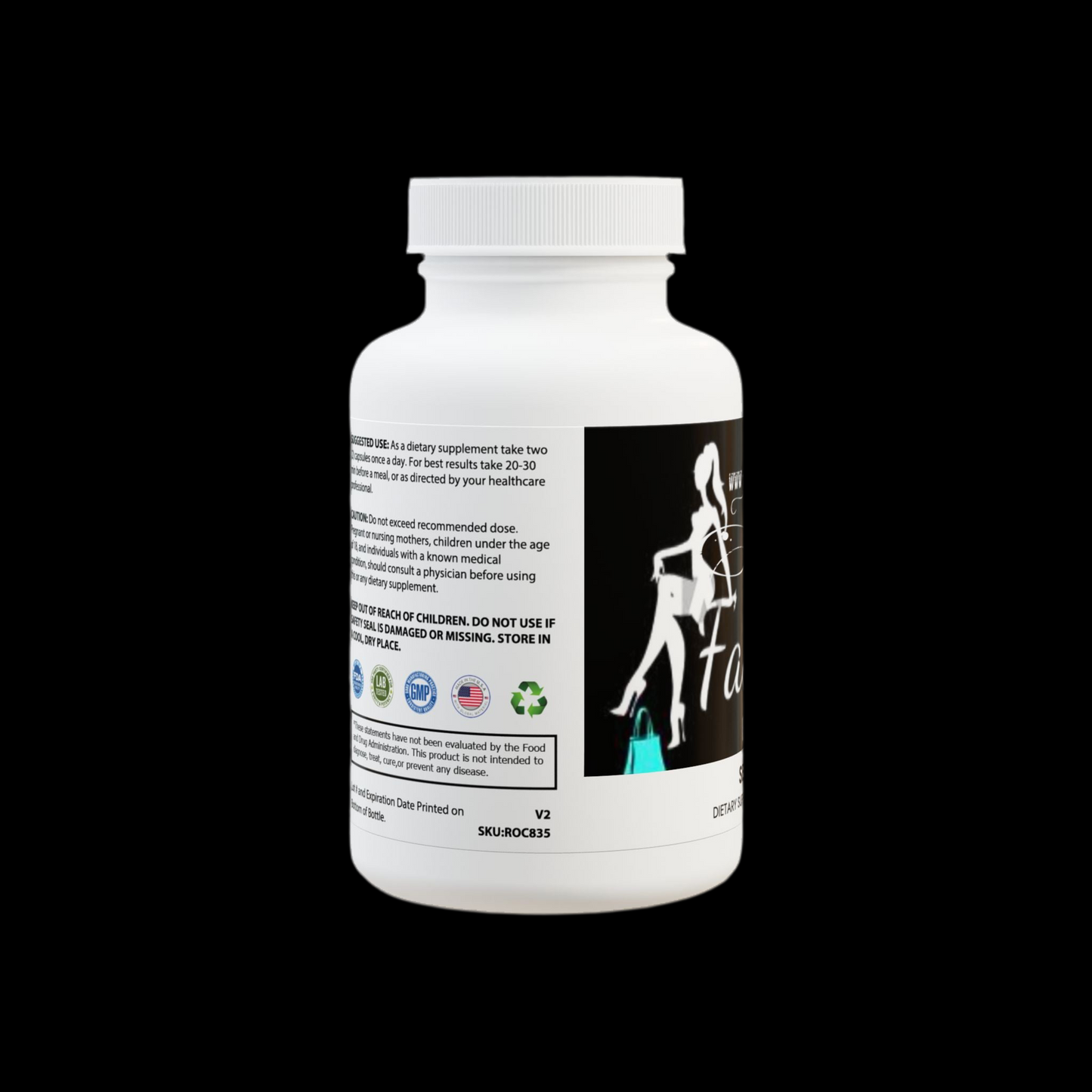 Starz Sea Moss Supplement for Men (60 Capsules)