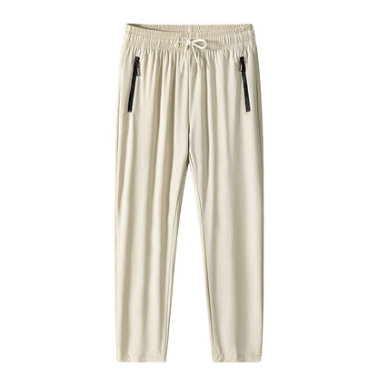 Silk Loose Stretch Casual Men Pants