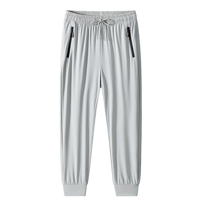 Silk Loose Stretch Casual Men Pants