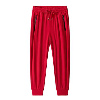 Silk Loose Stretch Casual Men Pants