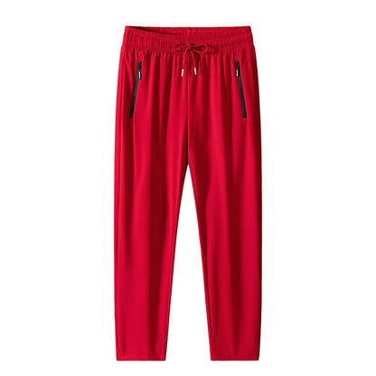Silk Loose Stretch Casual Men Pants